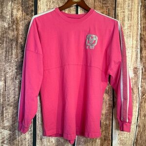 Disney Spirit Jersey Long Sleeve Tee with Crew Necklace